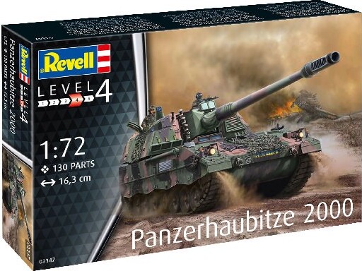 Revell - Panzerhaubitze 2000 - Level 4 - 1:72 - 03347