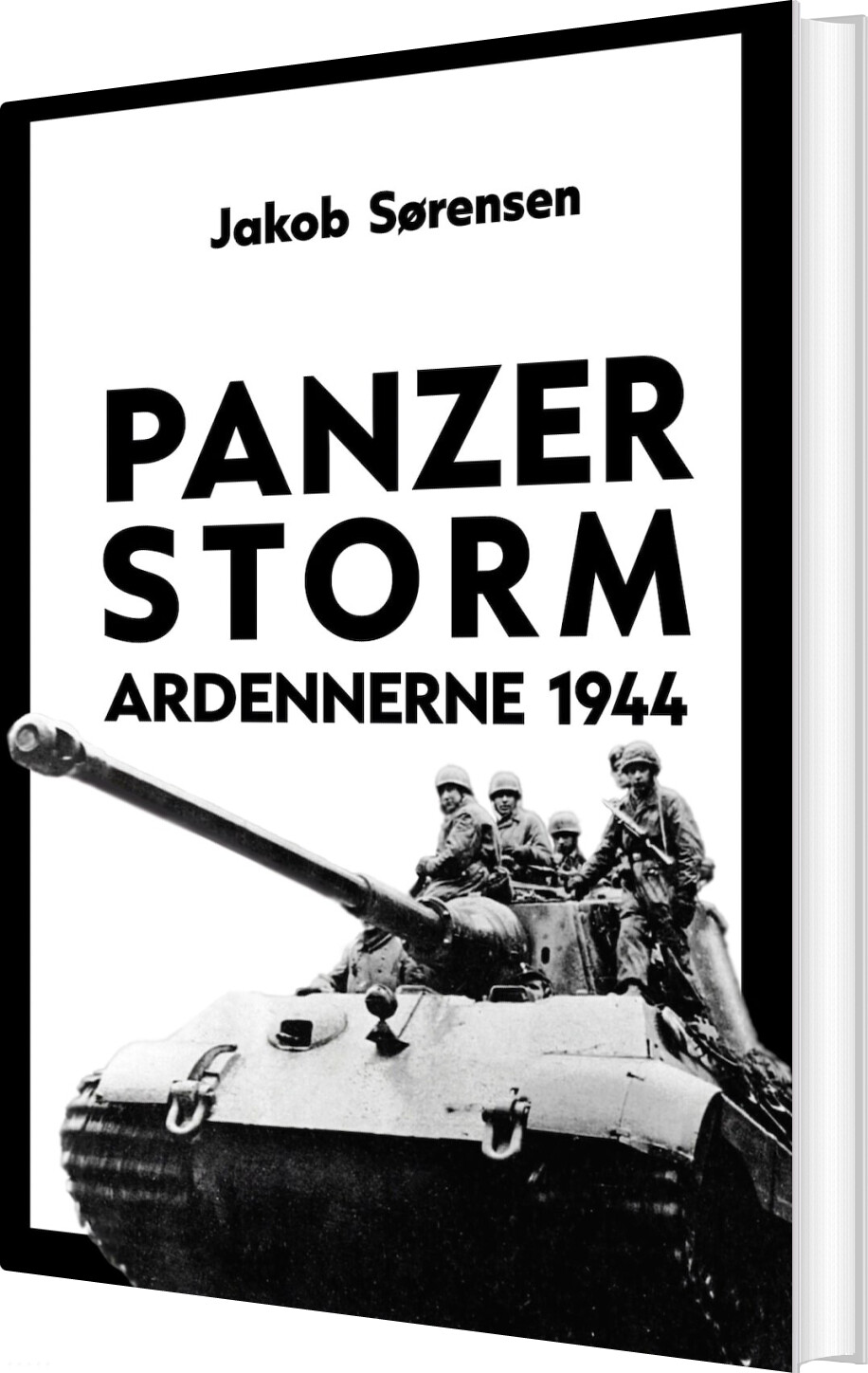 Billede af Panzerstorm Ardennerne 1944 - Jakob Sørensen - Bog