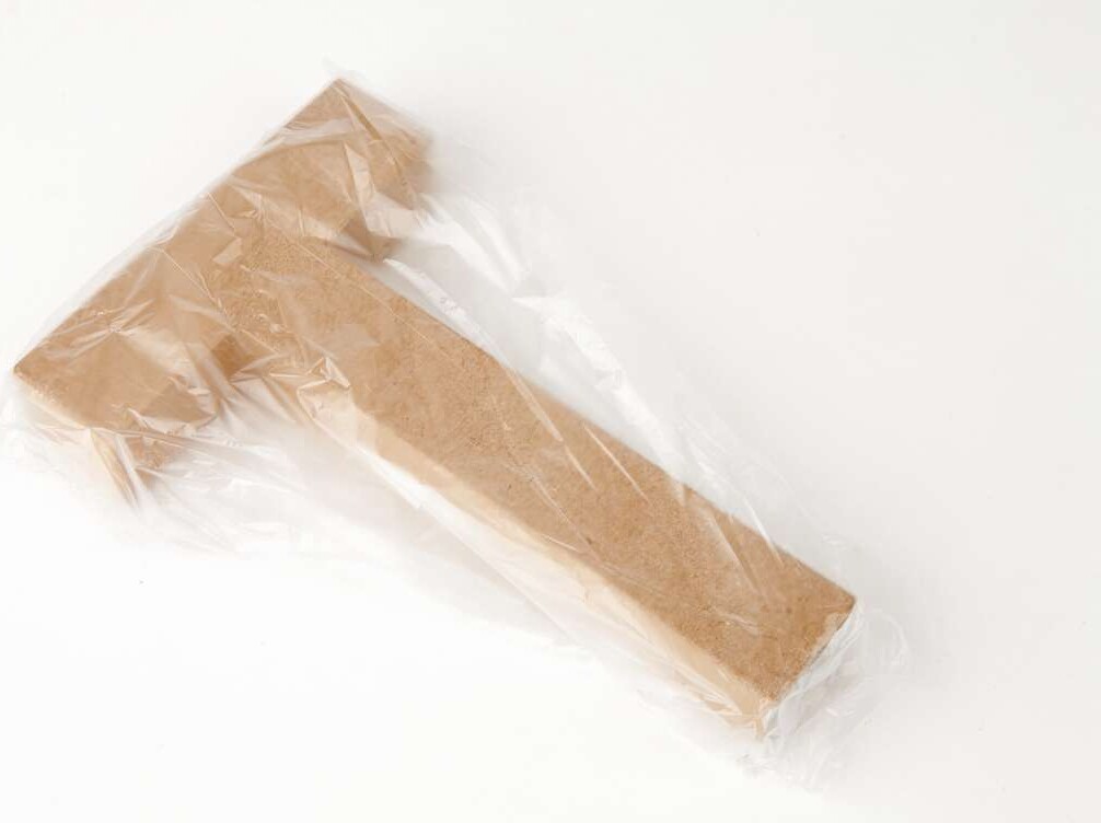 Bogstav Til Pynt - Pap - T - Stort Bogstav - 20x11,5 Cm billede