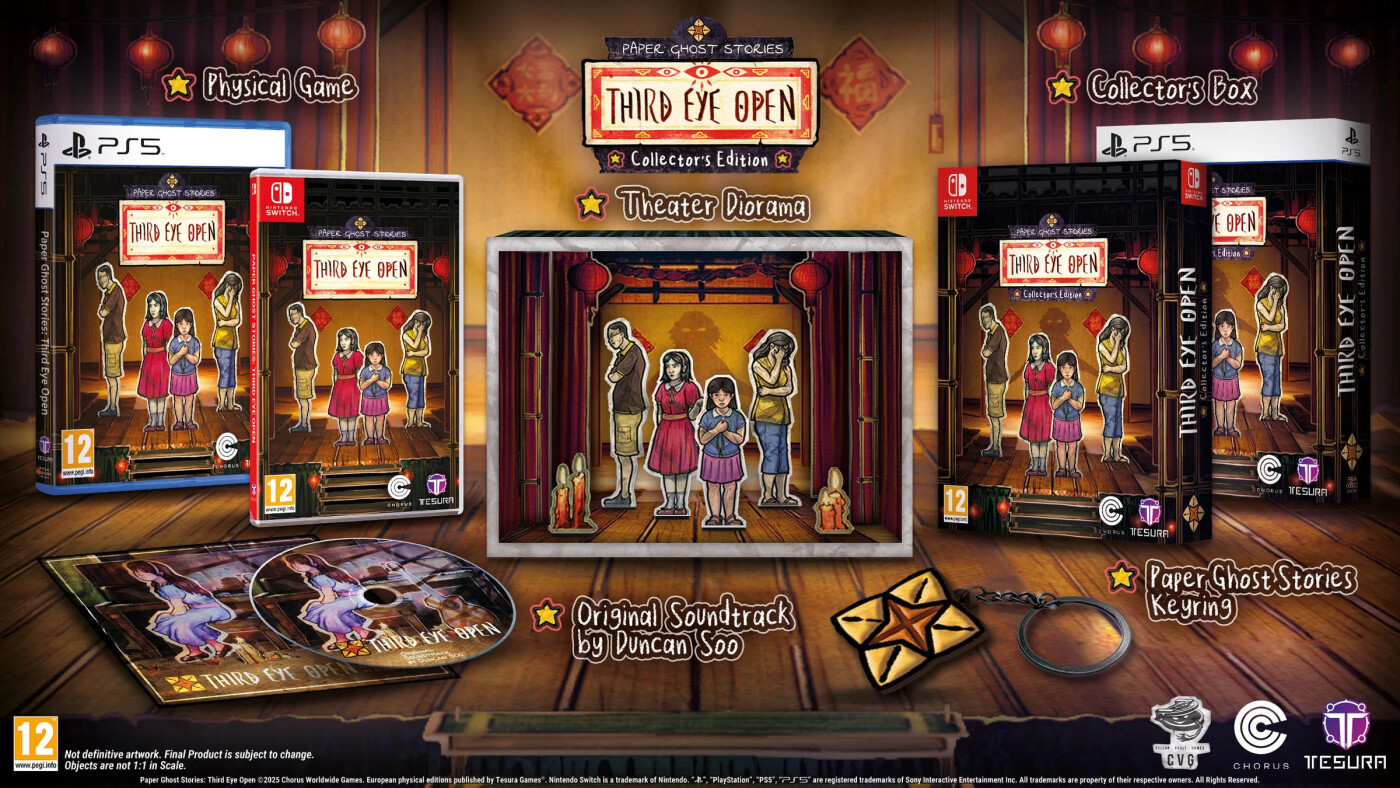 Paper Ghost Stories Third Eye Open (collector's Edition) - Nintendo Switch