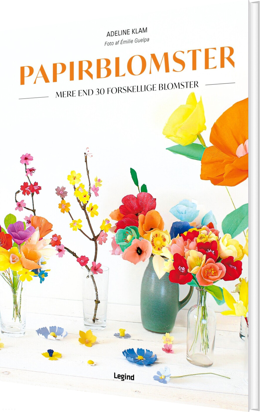Papirblomster - Adeline Klam - Bog