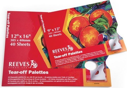 Reeves Papir Paletter - 23 x 30,5 cm - 40 Blade