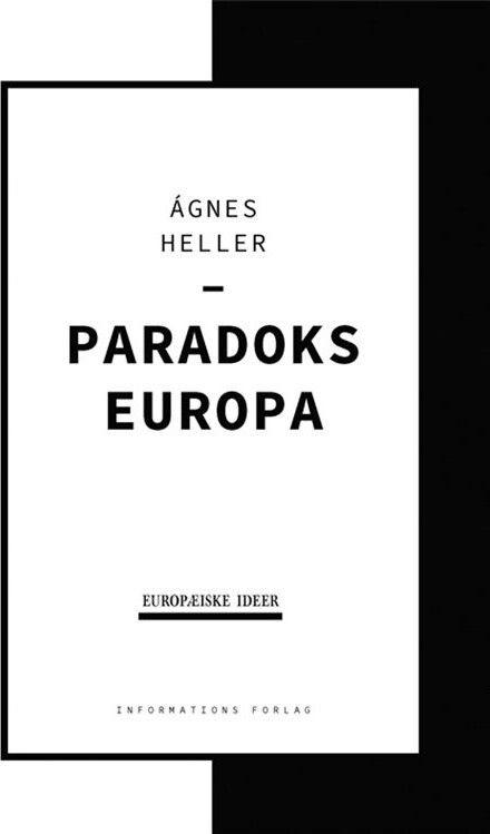 Billede af Paradoks Europa - ágnes Heller - Bog