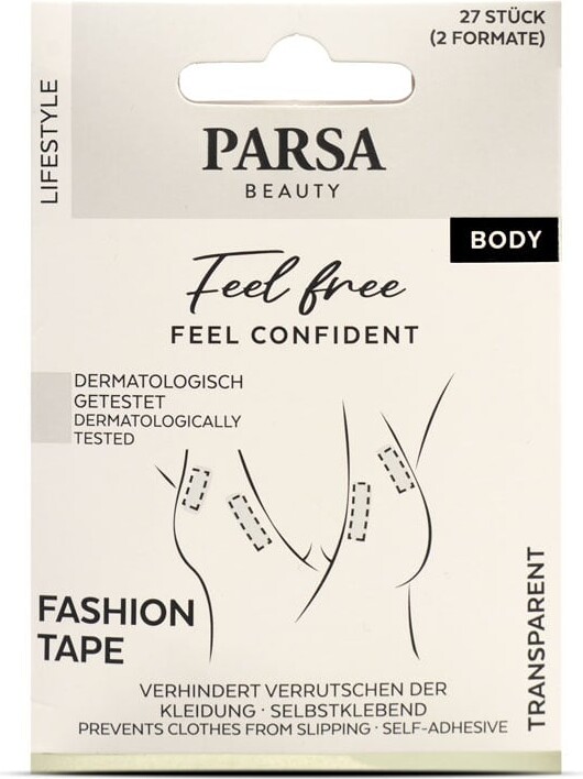 Se Fashion Tape - Transparent - 27 Stk - Parsa Beauty hos Gucca.dk