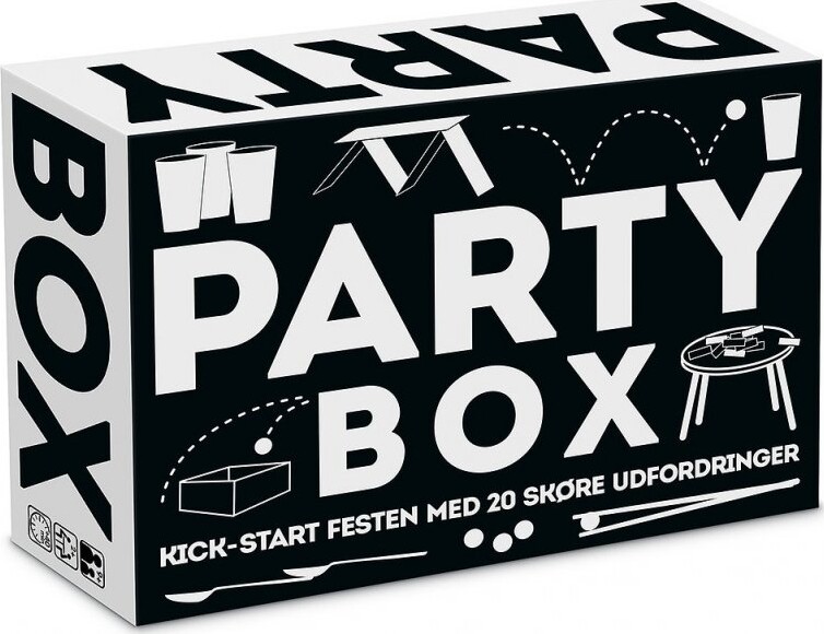 Party Box Game - Festspil Med 20 Skøre Udfordringer