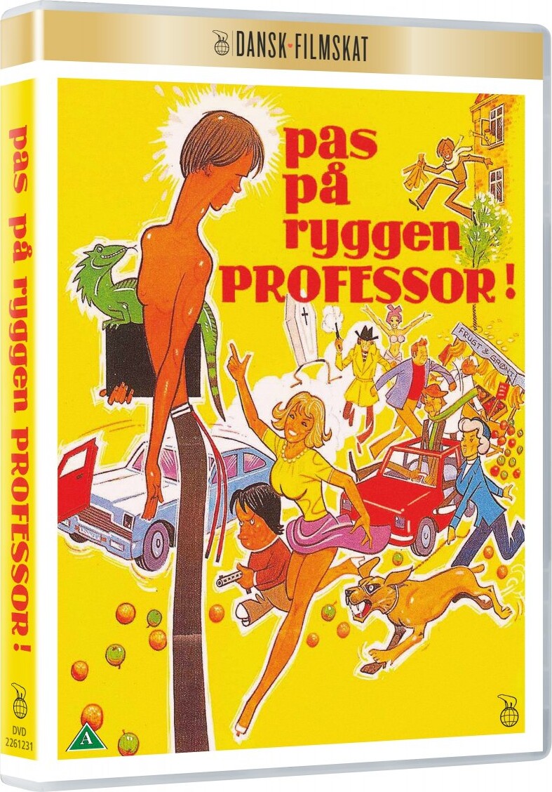 Pas På Ryggen Professor - DVD - Film
