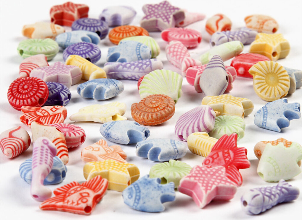 Pastelmix - Str. 9-12 Mm - Hulstr. 1,2 Mm - 175 Ml - 110 G billede