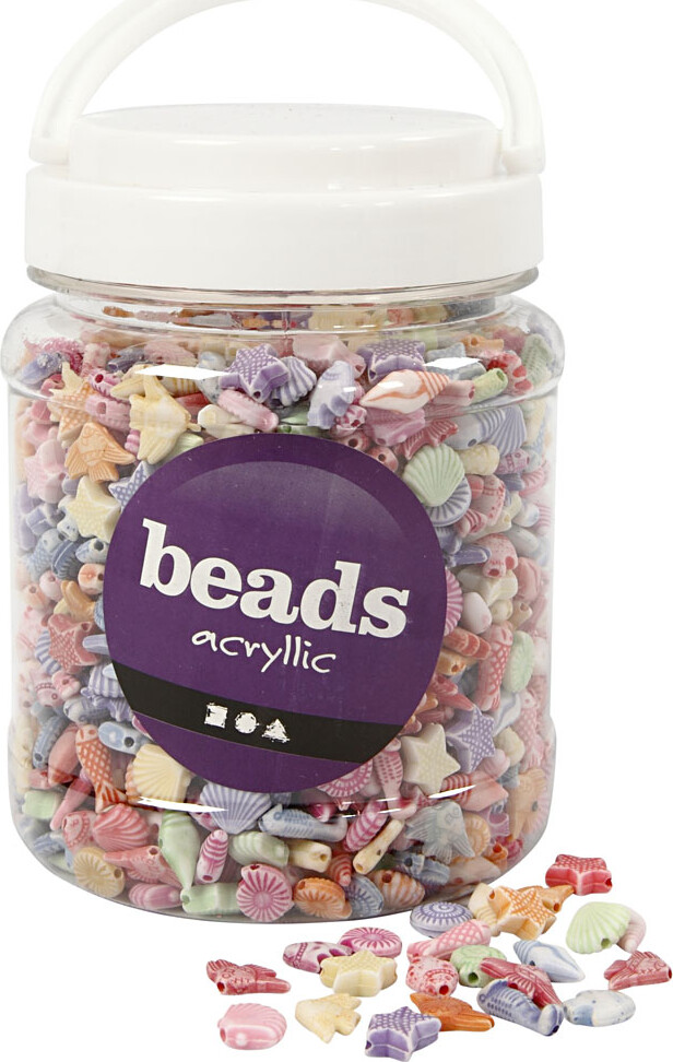 Pastelmix - Str. 9-12 Mm - Hulstr. 1,2 Mm - 700 Ml - 500 G