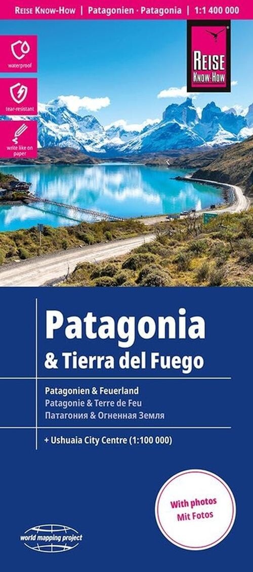 Patagonia & Tierra Del Fuego - World Mapping Project - Reise Know-how - English book
