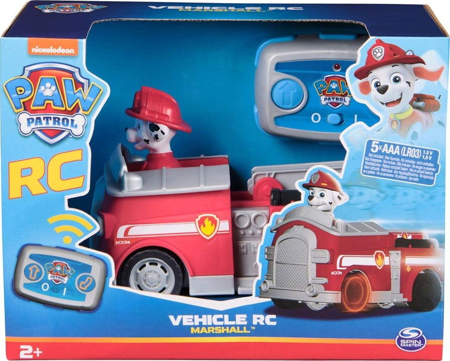 Paw Patrol - 1:24 Rc Køretøj Marshall