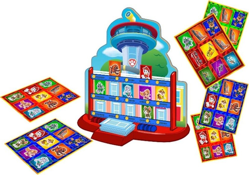 Paw Patrol - 8-i-1 Brætspil Til Børn