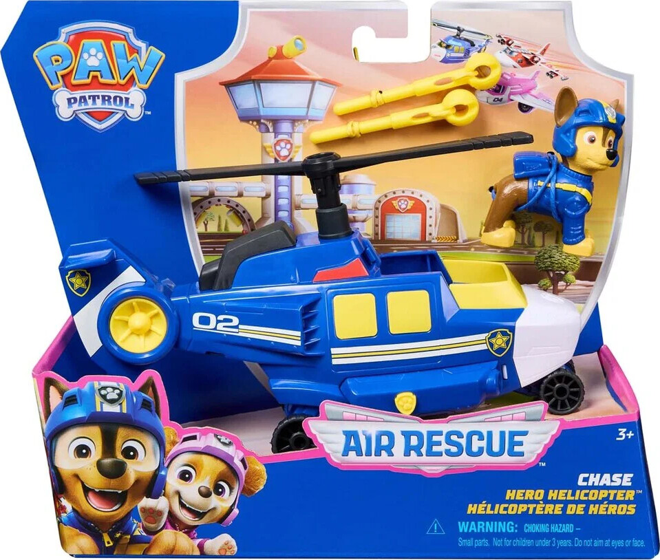Paw Patrol - Air Rescue Tema Køretøj Assorterede