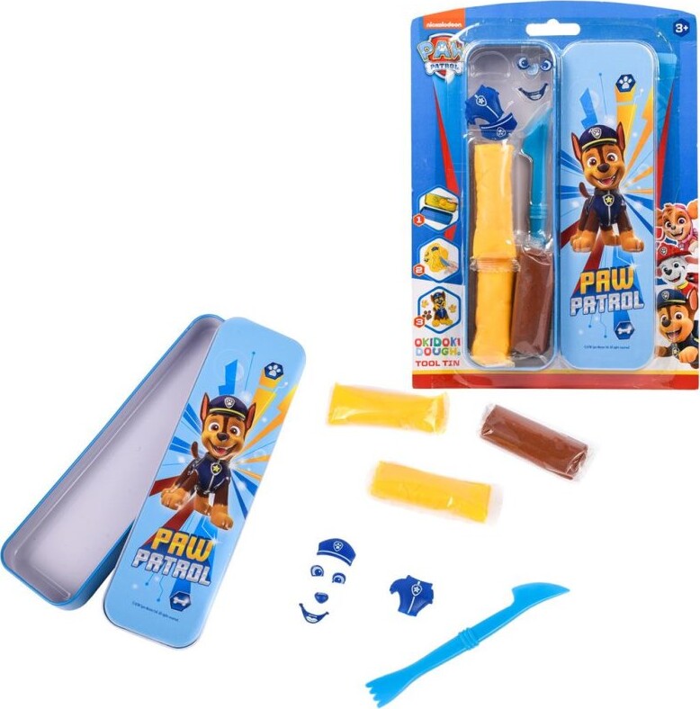 Canenco Paw Patrol Okidoki 3D - Modellervoks Sæt - Med Tilbehør