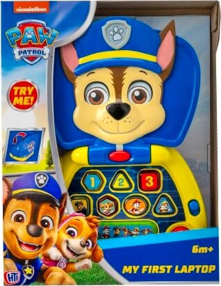 Paw Patrol - Min Første Computer - Legetøj Til Børn - Chase