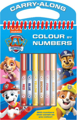 Paw Patrol Colours By Numbers Set - Alligator