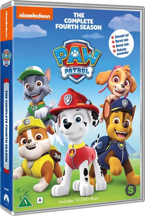 Paw Patrol: Den Komplette 4 DVD → Køb billigt her Gucca.dk