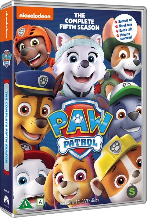 Stolt Produktion næve Paw Patrol - Den Komplette Sæson 5 DVD Film → Køb billigt her - Gucca.dk