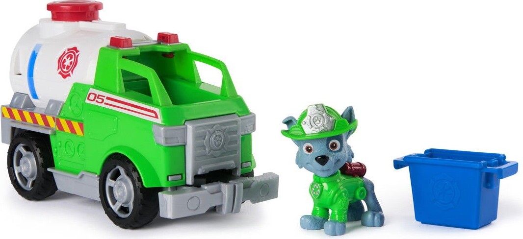 Paw Patrol - Fire Rescue Rocky Rescue Fire Tanker - Legesæt