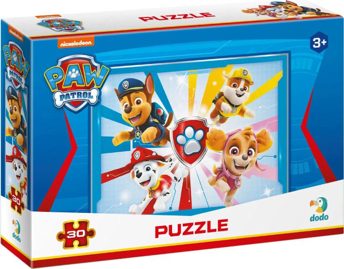 Paw Patrol - Puslespil Med 30 Brikker