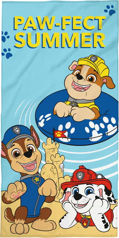 Paw Patrol Håndklæde - 70x140 Cm