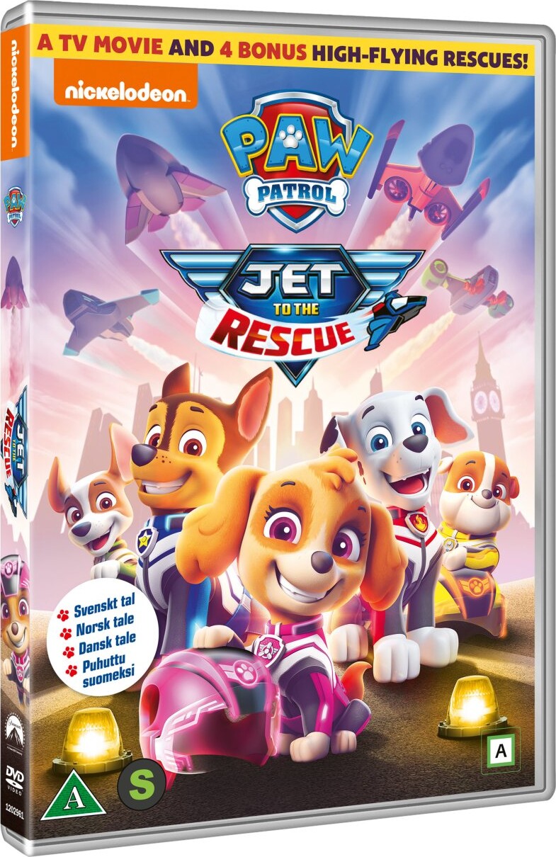 Paw Patrol - Jet To The Rescue - DVD - Film