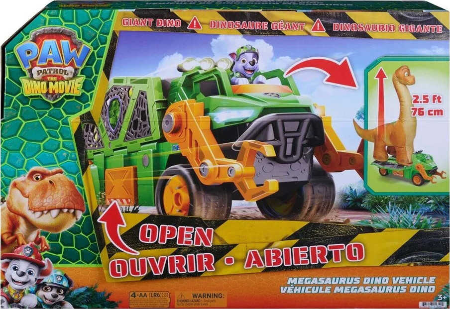 Paw Patrol - Movie 3 Megasaurus Dino Vehicle