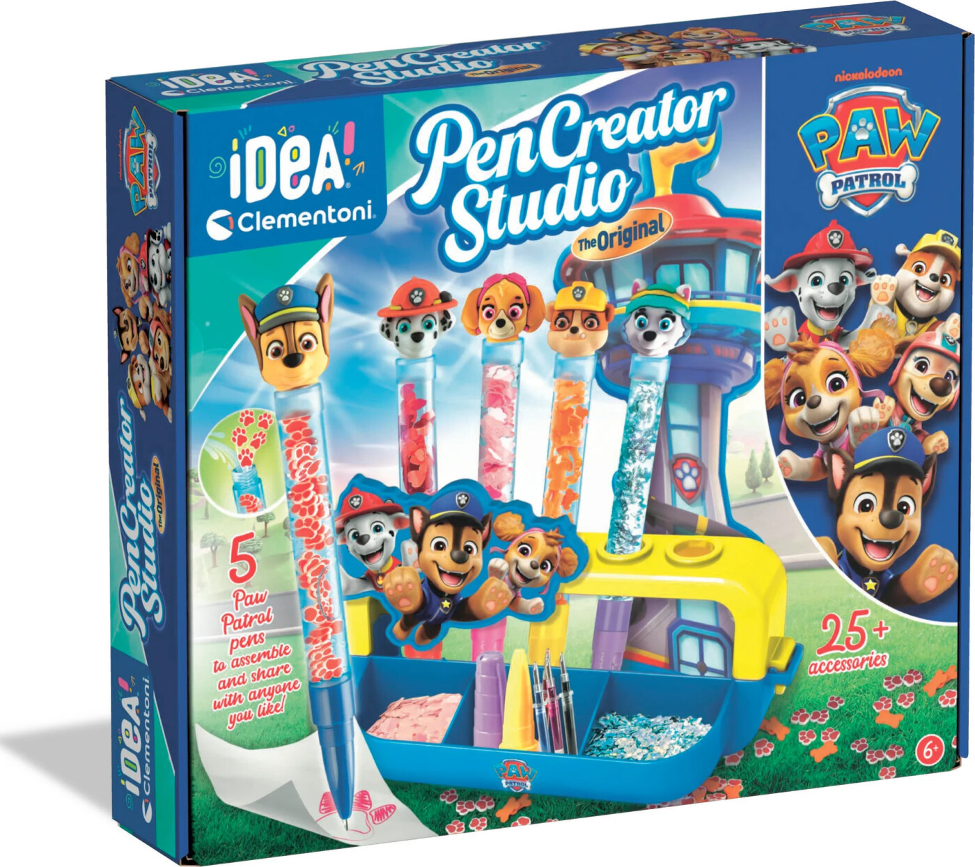 Idea Clementoni - Paw Patrol Pen Creator Studio - Diy Kuglepenne
