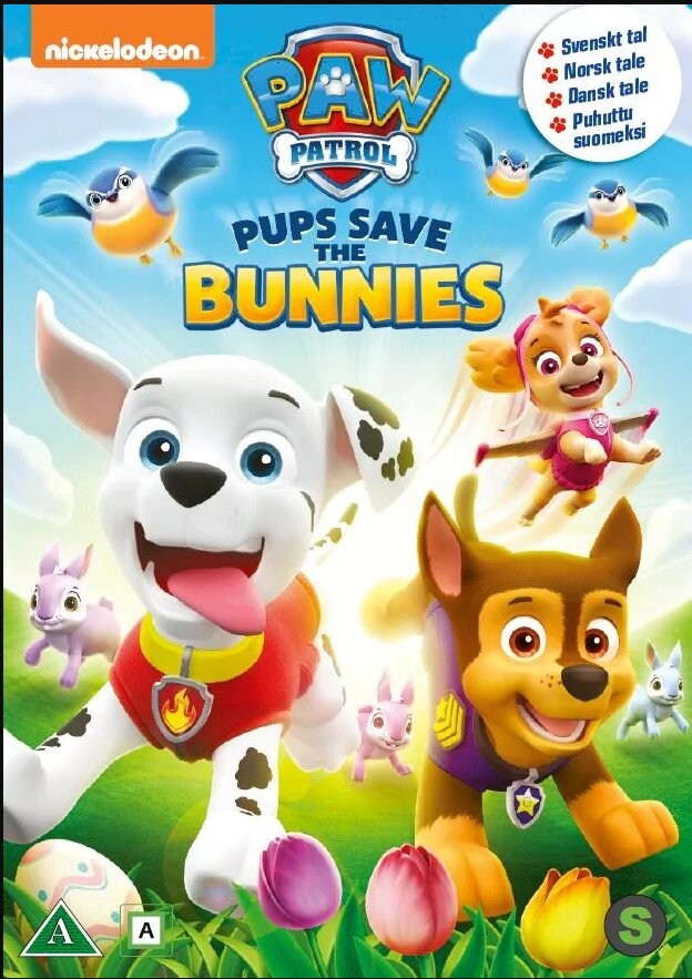 Paw Patrol: Pups Save The Bunnies DVD Køb billigt her - Gucca.dk
