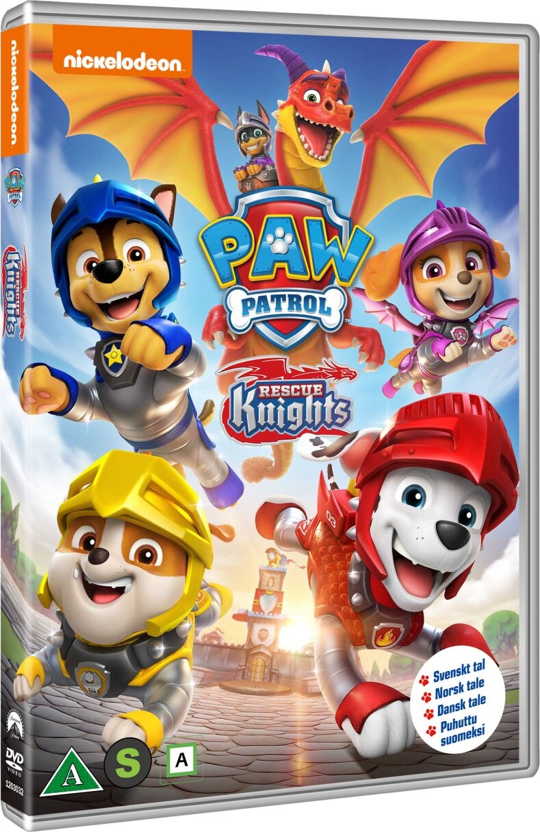 Paw Patrol: Rescue Knights - DVD - Film