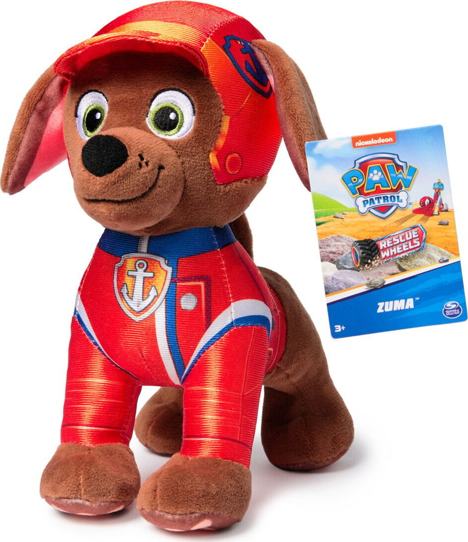 Paw Patrol Bamse - Zuma - Rescue Wheels - 20 Cm