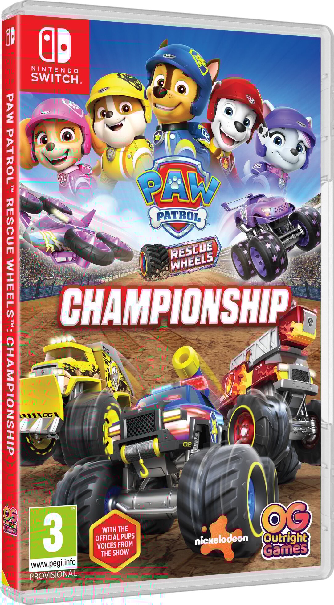Paw Patrol Rescue Wheels: Championship - Nintendo Switch