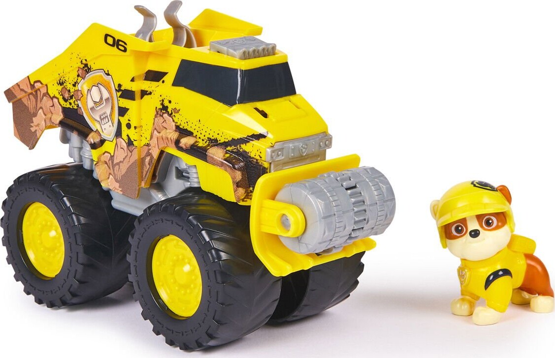 Paw Patrol - Rescue Wheels Themed Køretøj - Rubble