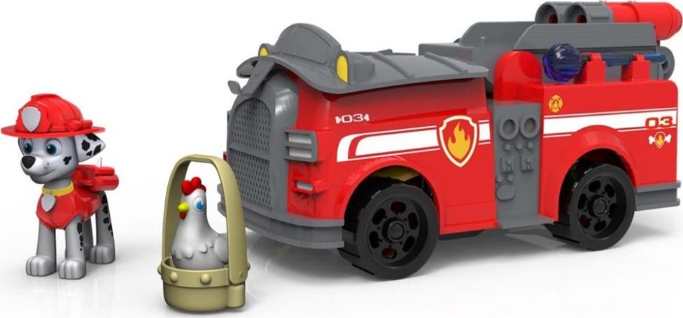 Paw Patrol - Rise And Rescue - Marshall Med Brandbil