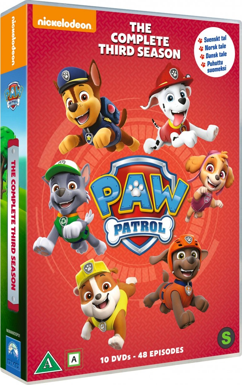 næse eksil Danser Paw Patrol - Sæson 3 - Vol. 1-10 DVD Film → Køb billigt her - Gucca.dk
