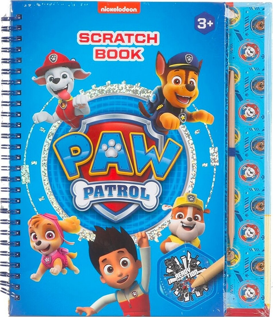 Creative Craft Group PAW PATROL Scratch Book