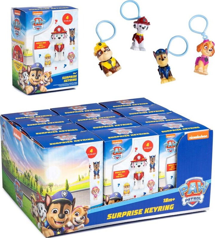 Paw Patrol - Squishee Nøglering Assorterede