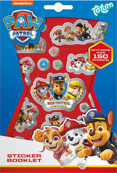 Paw Patrol - Klistermærkebog Til Børn - Over 150 Klistermærker - Bog