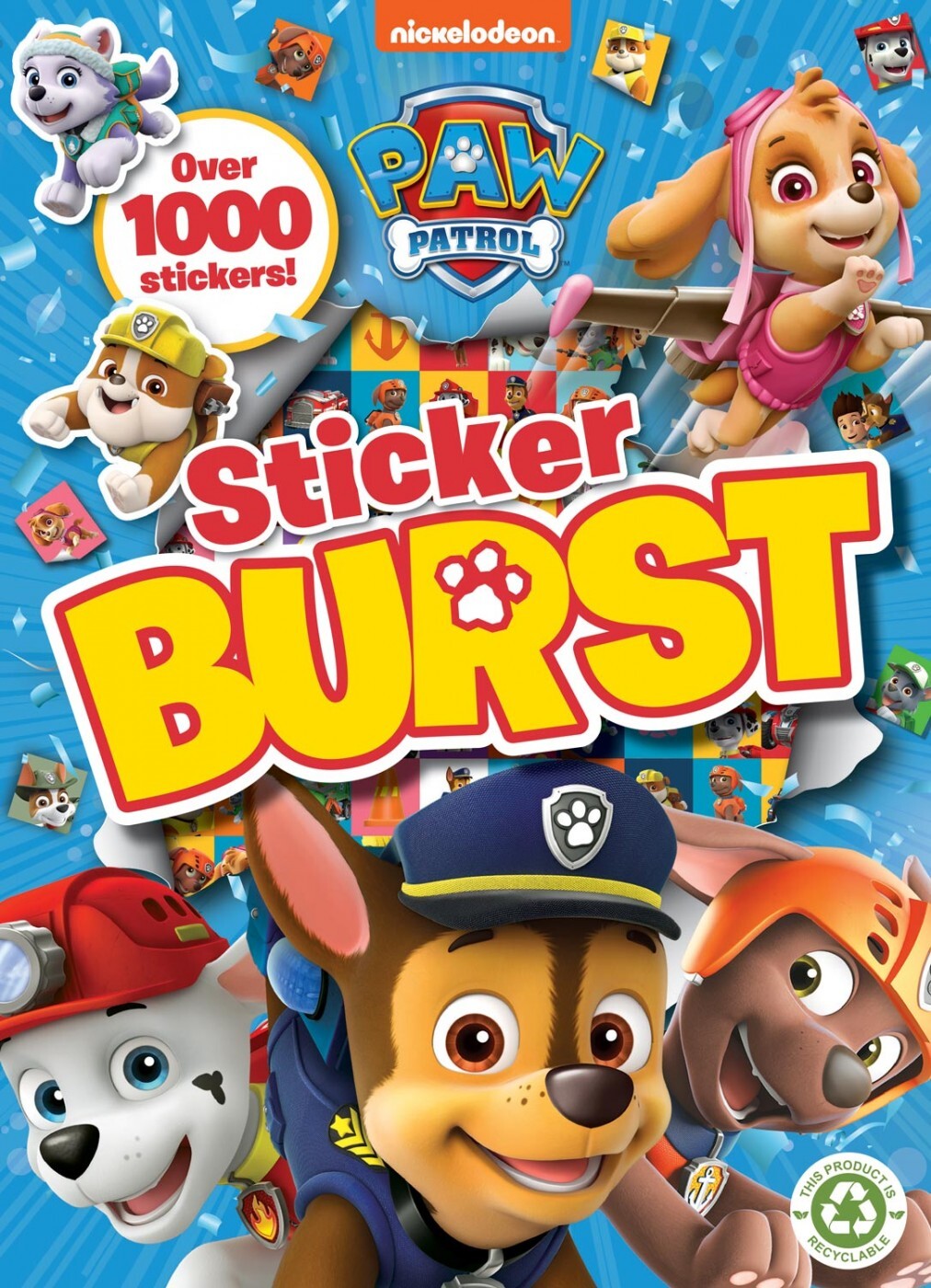 Paw Patrol Sticker Burst - Alligator
