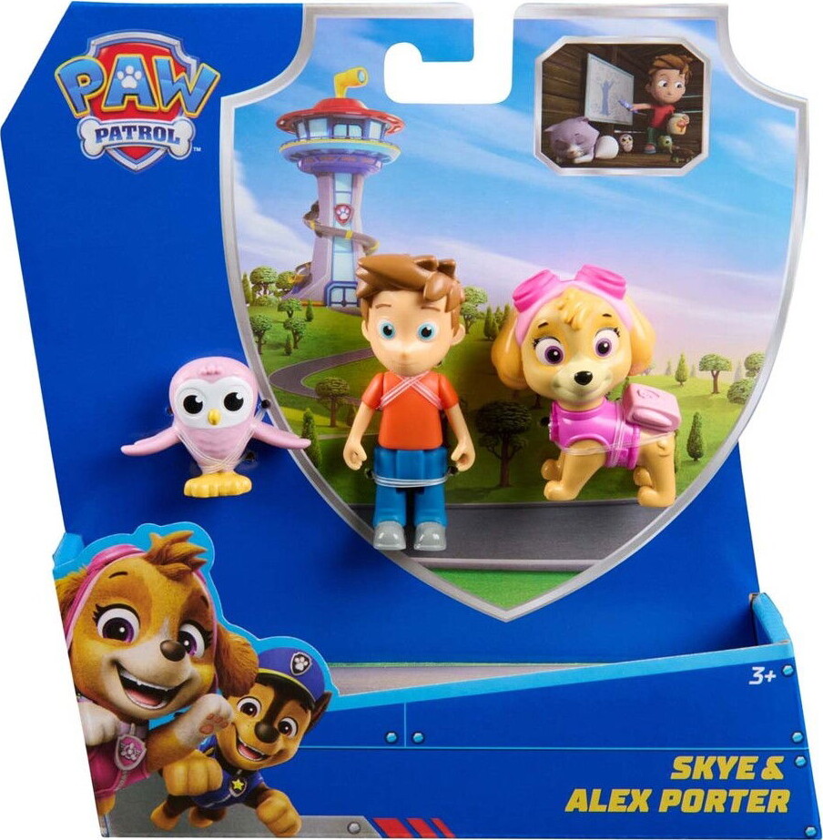 Paw Patrol - Skye Og Alex Porter Figur Legesæt