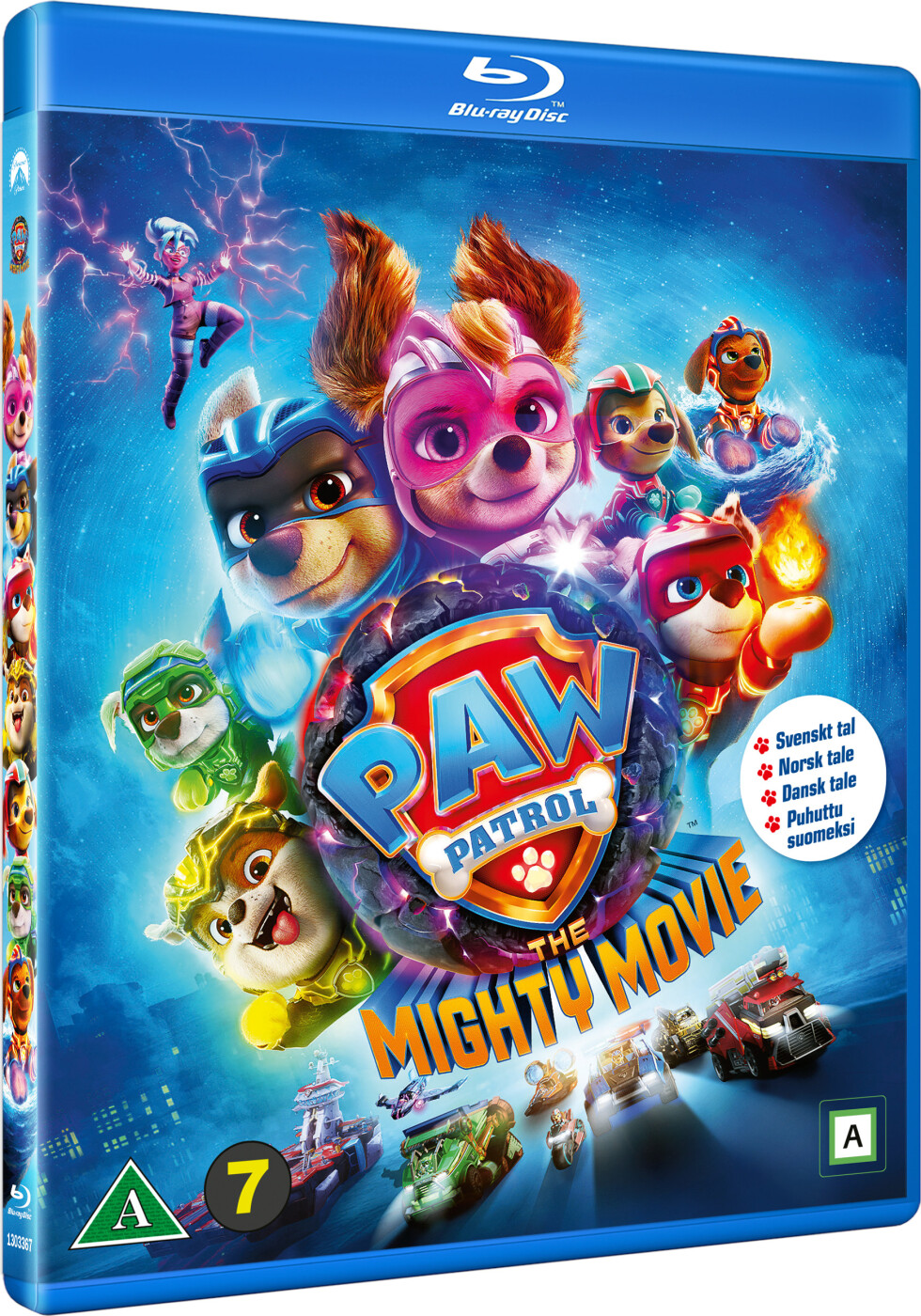 Paw Patrol - Superfilmen / Paw Patrol - The Mighty Movie - Blu-Ray