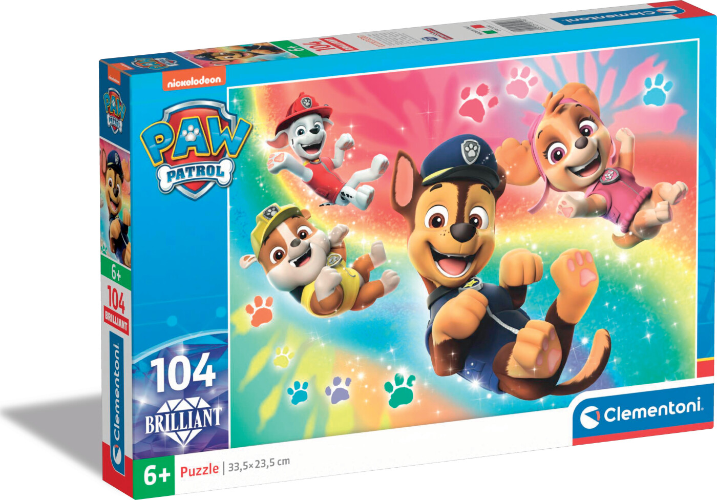 Brilliant Paw Patrol puzzle - 104pcs main image 0