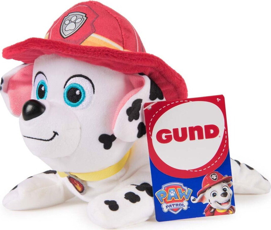 Paw Patrol Bamse - Marshall - 20 Cm - Gund - Hat & Halsbånd