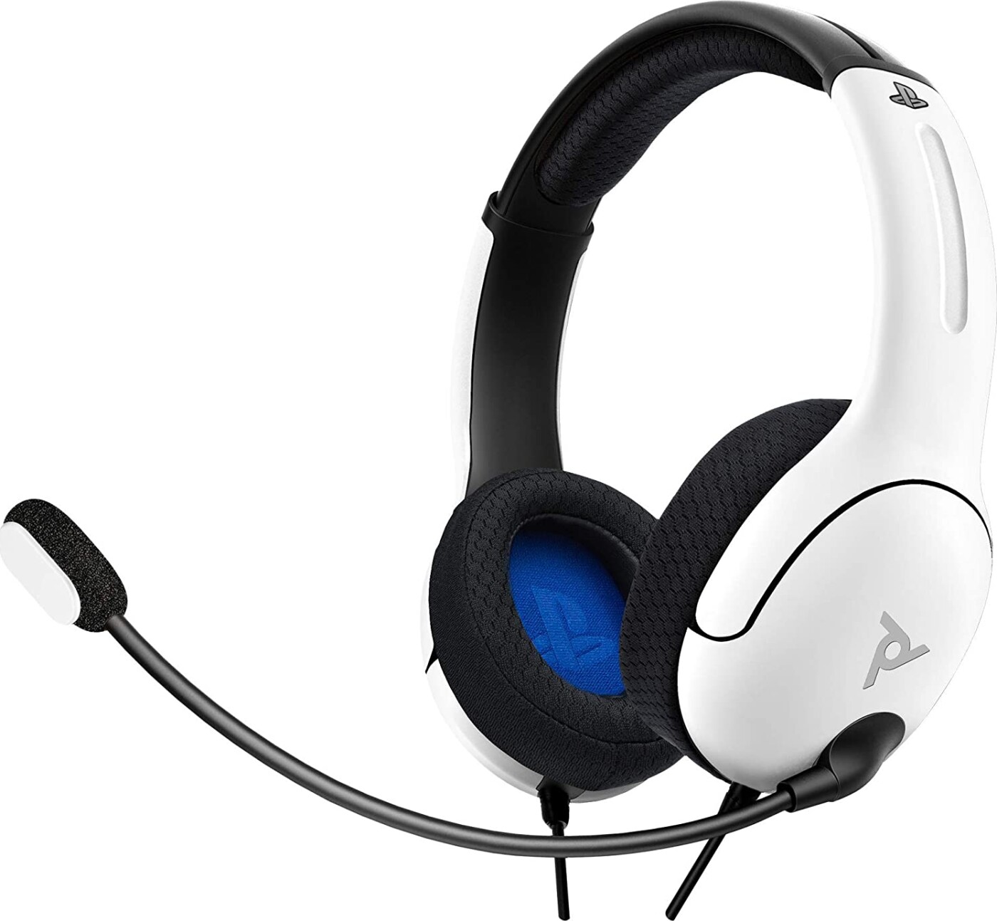 Pdp - Ps4 Og Ps5 Headset Med Mikrofon Lvl40 - Hvid