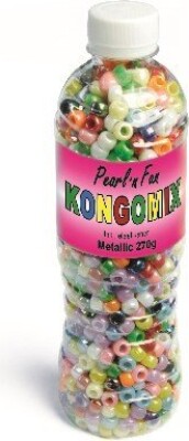 Se Pearl 'n Fun Perler - Kongo Mix Metallic - 270 G hos Gucca.dk