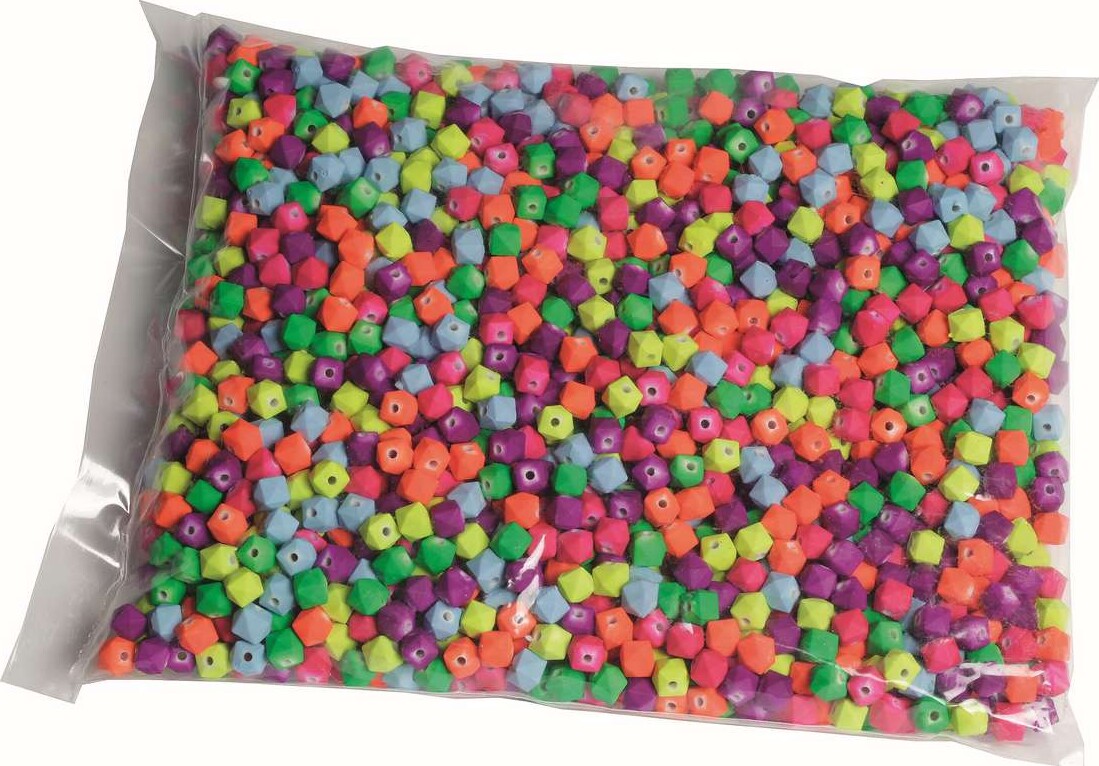 PEARLFUN Pearl`n fun mat oktogram 8mm ass farver 500g pose