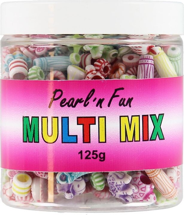 Pearl 'n Fun Perler - Multi Mix - 125 G