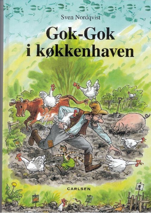 Se Peddersen Og Findus - Gok-gok I Køkkenhaven - Sven Nordqvist - Bog hos Gucca.dk