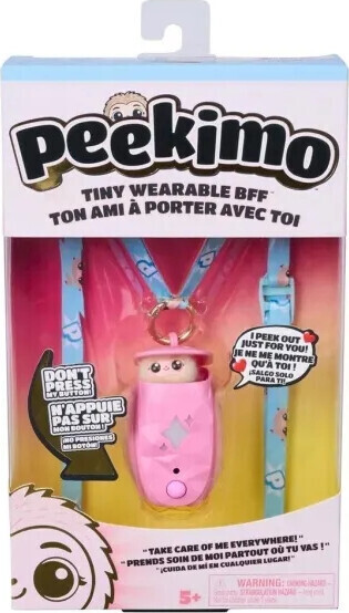 Peekimo - Portable Interactive Pet - Pink Penny