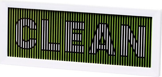 Peleg Design - Skilt Til Opvaskemaskine - Dishdash - Rød/grøn - 3 Inches