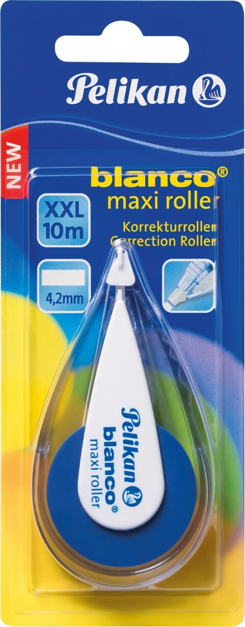 Pelikan - Blanco Maxi Roller Korrektionstape - 4,2 Mm - 10 M